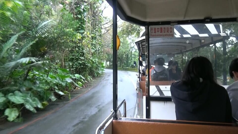 台北市立動物園の園内バス
