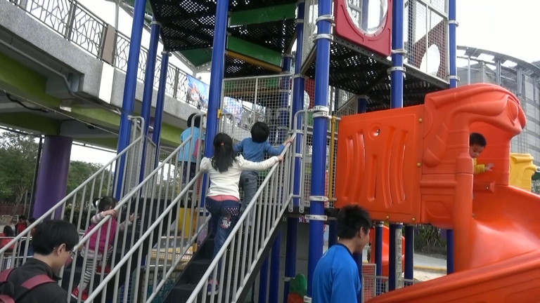 台北遊園地の子供向け遊具